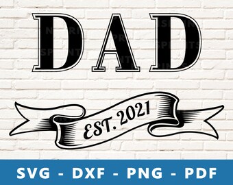 Download Dad Established Svg Etsy