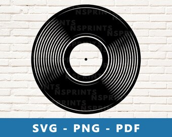 Download Vinyl Record Svg Etsy