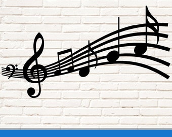 Music Notes SVG, Music svg, Musical notes svg, Music note svg, Musical svg