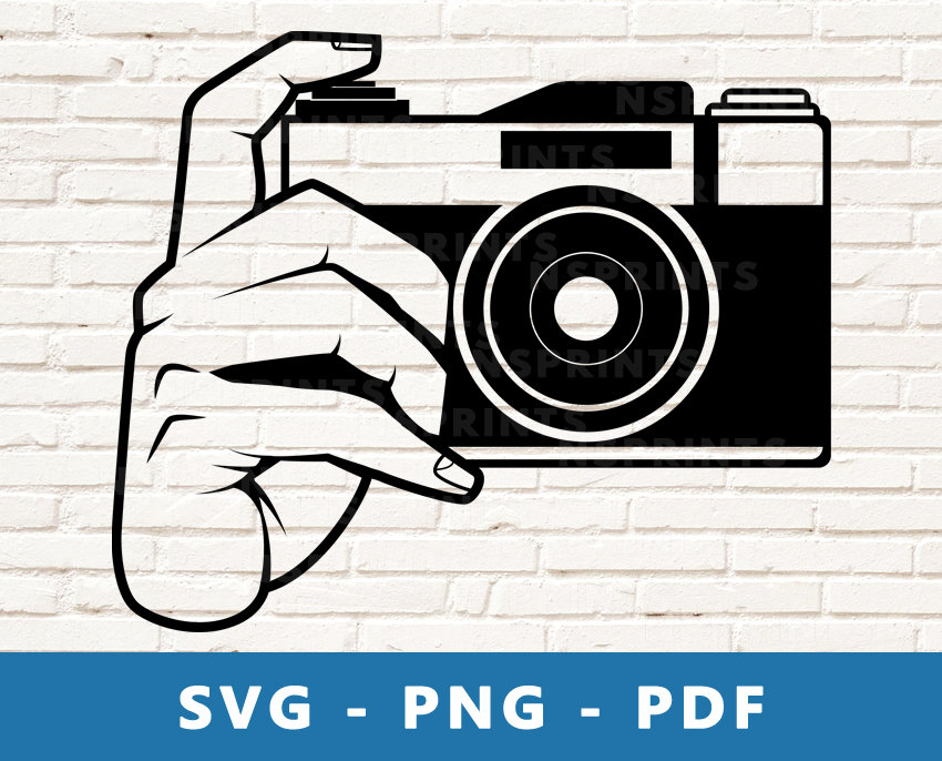 Camera SVG, Camera PNG, Photography Clipart, Taking Photo Cut File ...