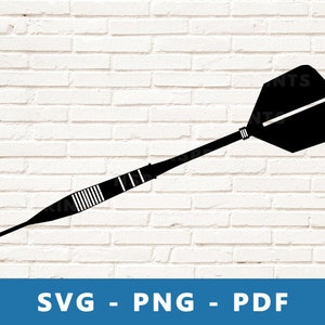 Dart SVG, Dart PNG, Dart Arrow Clipart, Dart Game Cut File, Darts Stencil, Dart  Cricut Silhouette Cut File, Dart Vector, Print At Home