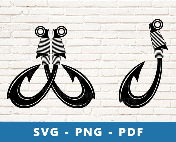 Fishing Hook SVG, Fishing Hook PNG, Fishing Clipart, Fish Hook , Fishing  Cut File, Cricut Silhouette Cut File, Print at Home -  Canada