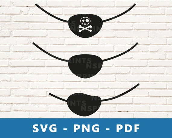Eye Patch SVG Pirate Patch PNG Pirate Eye Patch Clipart - Etsy Israel