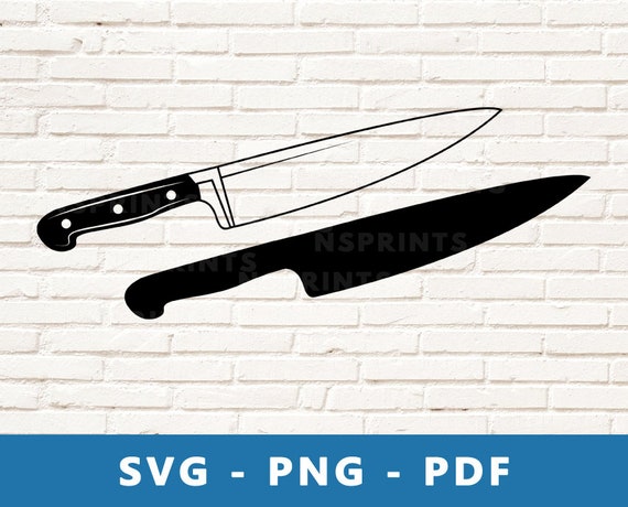 Knife SVG, Knife PNG, Knife Clipart, Chef Knife Svg, Chef Knife