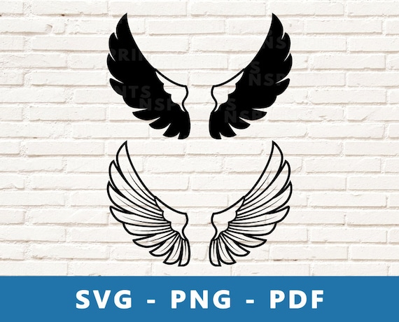 Eagle Wings Svg Wings Png Wings Clipart Wings Tattoo Etsy