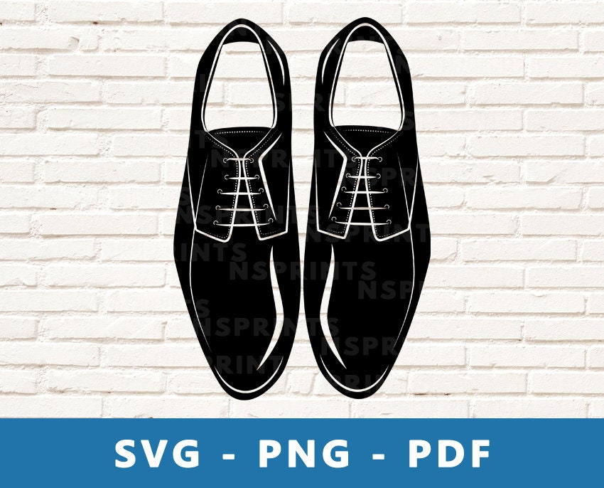 Mens Shoes SVG, Dress Shoes PNG, Oxford Shoes Svg, Men Shoes Clipart ...