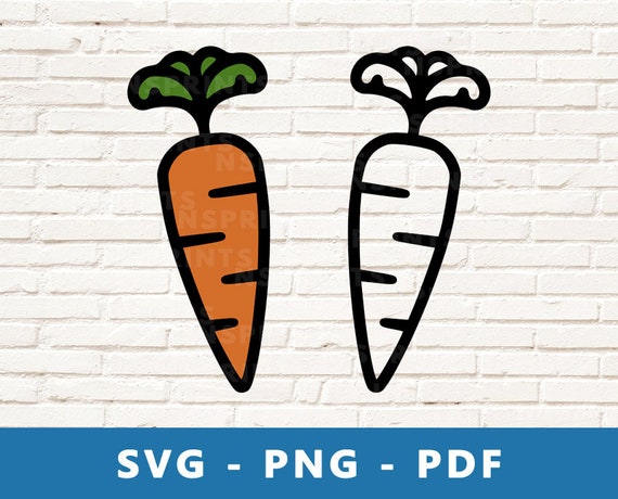 Download Carrot Svg Carrot Png Carrot Clipart Carrot Cut File Etsy