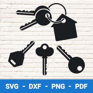 Huissleutel SVG, sleutels svg, deursleutels svg, sleutel png, sleutels met sleutelhanger, sleutel vector, slotenmaker svg, sleutels vector, sleutel clipart