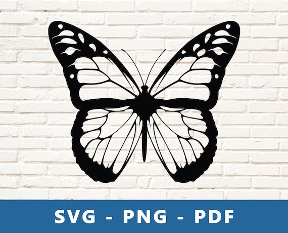 Butterfly SVG, Butterfly Stencil, Butterfly Printable Cut File, Cricut  Silhouette - Cut File, Print At Home