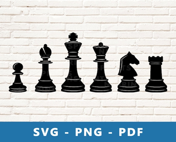 Chess Pieces SVG. Chess svg. Chess png. Chess Pieces clipart