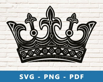 May include: A black and white illustration of a stylized crown with intricate details. The crown has a pointed top and a series of rounded arches along the bottom.