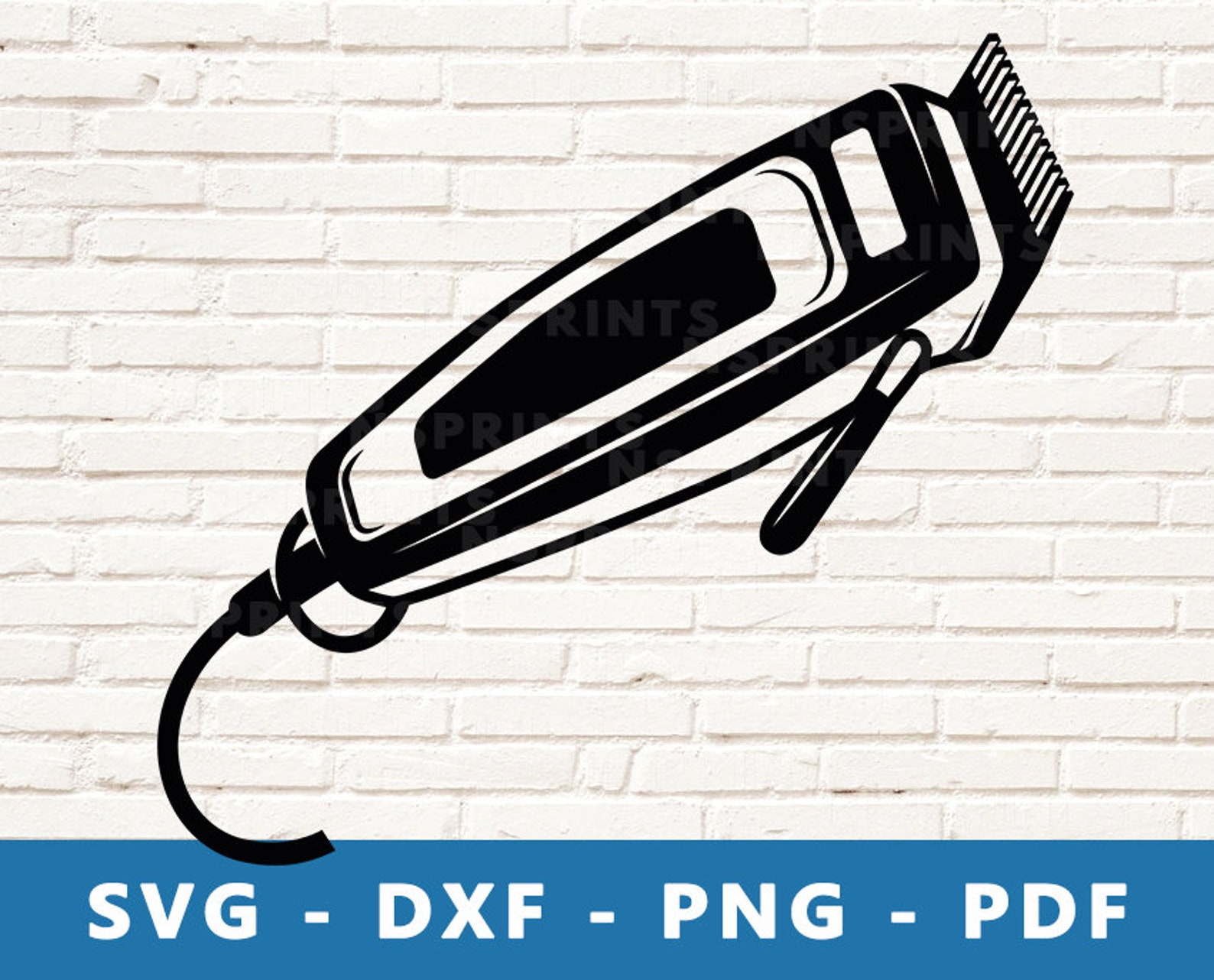 Hair Clipper SVG Barber Clipper PNG Hair Trimmer Vector Etsy