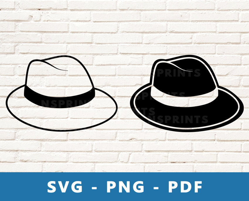 Gangster hat on sale png