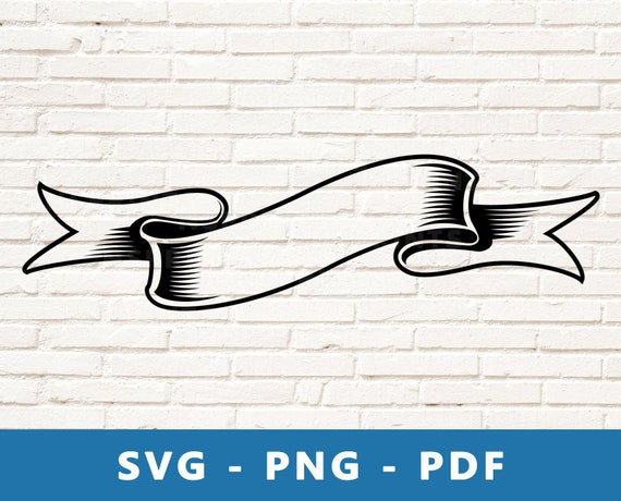 vector de banner de cinta recta