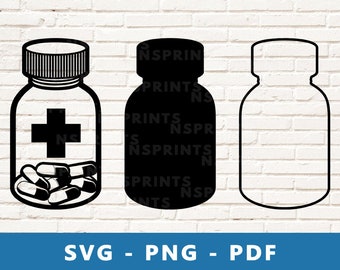 GG Monogram Pill Bottle - Medium