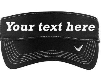 nike custom visors
