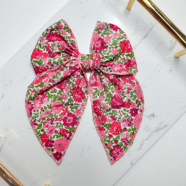 Riley Blake & Liberty Flower Show Arley Garden Bow - 13 Styles to Choose From!