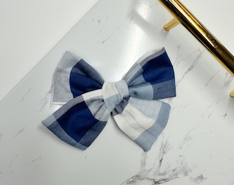 Blue Buffalo Check Bow - 13 Styles to Choose From!