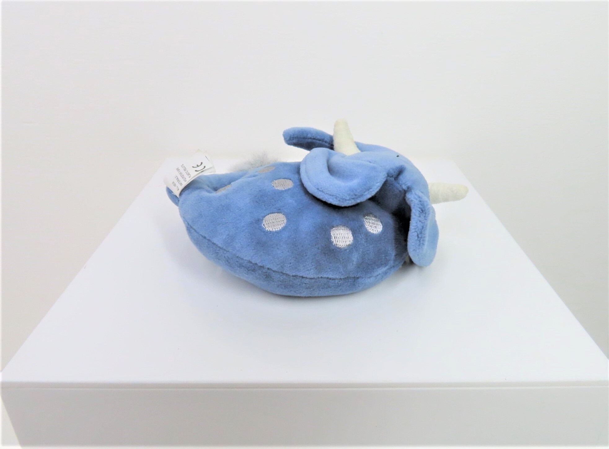 1990 年代のビンテージ Jellycat Jungle Nap ブルー エレファント