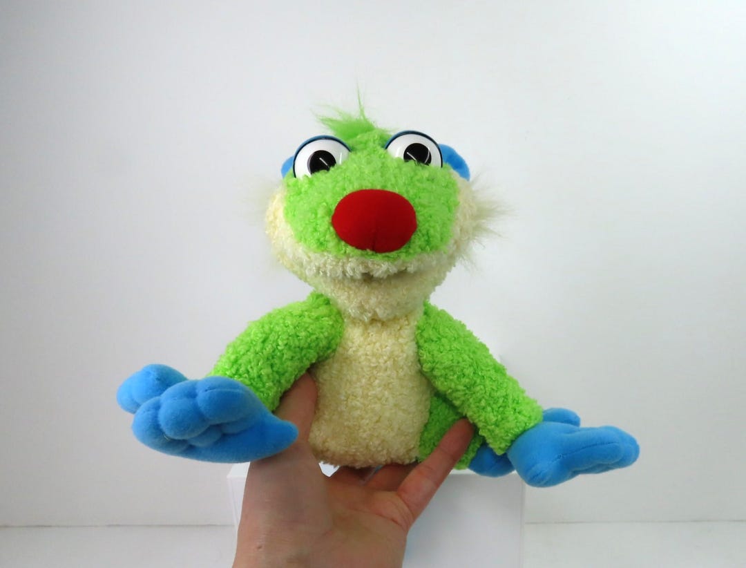A Vintage Treelo Star Bean Soft Toy, Bear in the Big Blue House Toy ...