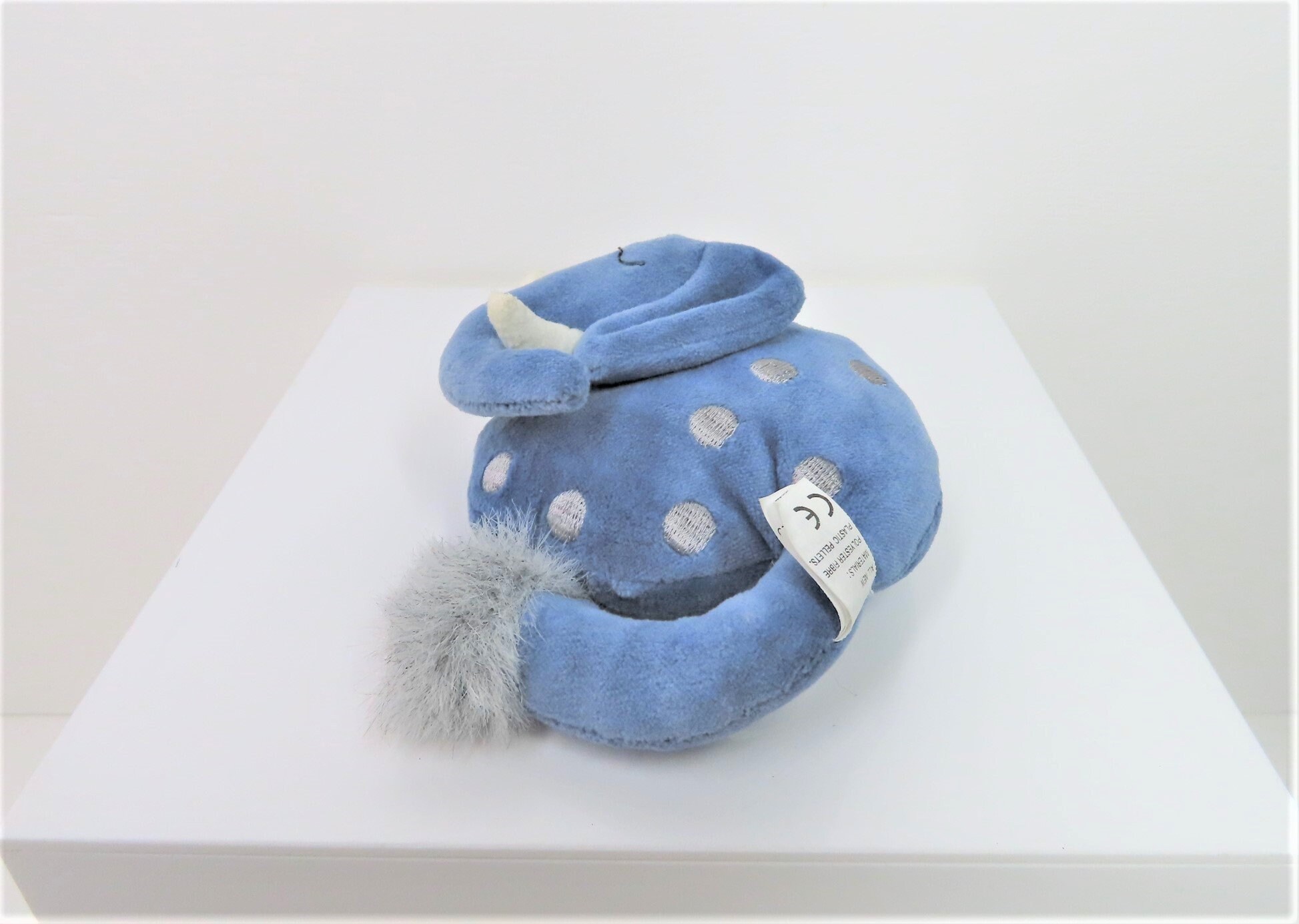 1990 年代のビンテージ Jellycat Jungle Nap ブルー エレファント