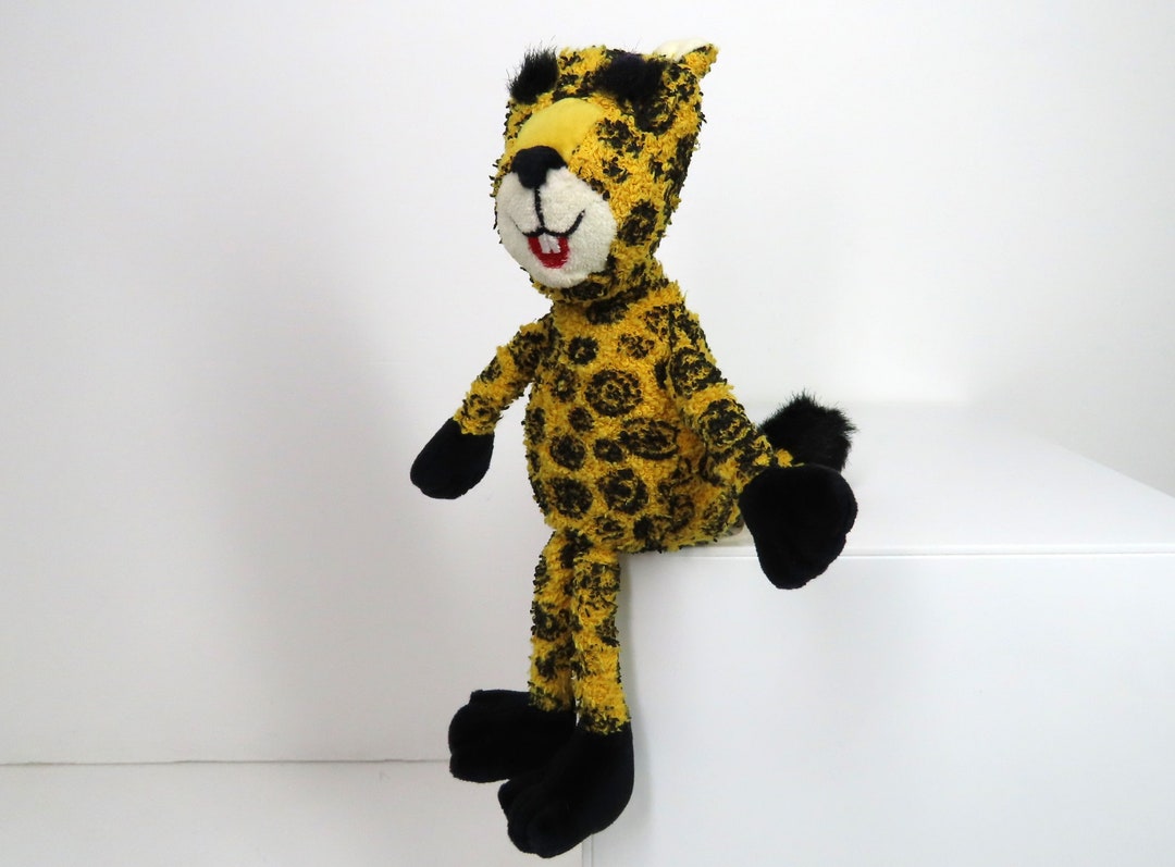 A Vintage Late 1990s Jellycat Jungle Jiver Leopard Soft Toy Etsy