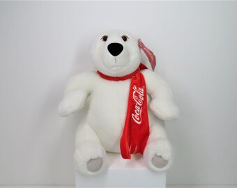 Steiff 2000 Coca Cola Polar Bear Cub EAN 666032 - Etsy