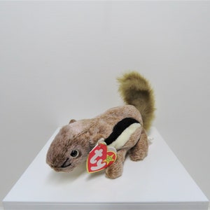 Vintage 1999 TY Beanie Babies Chipper the Chipmunk