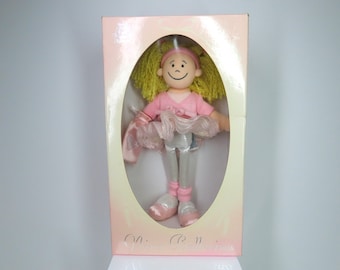 A gorgeous vintage late 1990s - early 2000 Jellycat ballerina in original box.