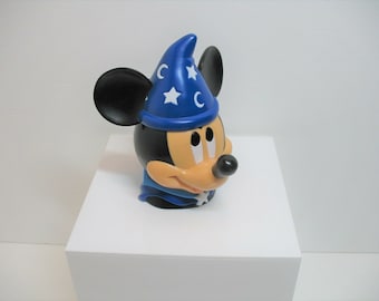 A vintage 1990s Mickey Mouse Sorcerer Disney Live flip top cup.