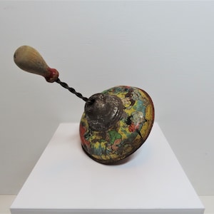 RARE vintage 1930s - 40s Mickey Mouse Spinning Top