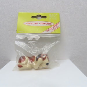 Ímã de cachorro Creature Comforts vintage dos anos 90