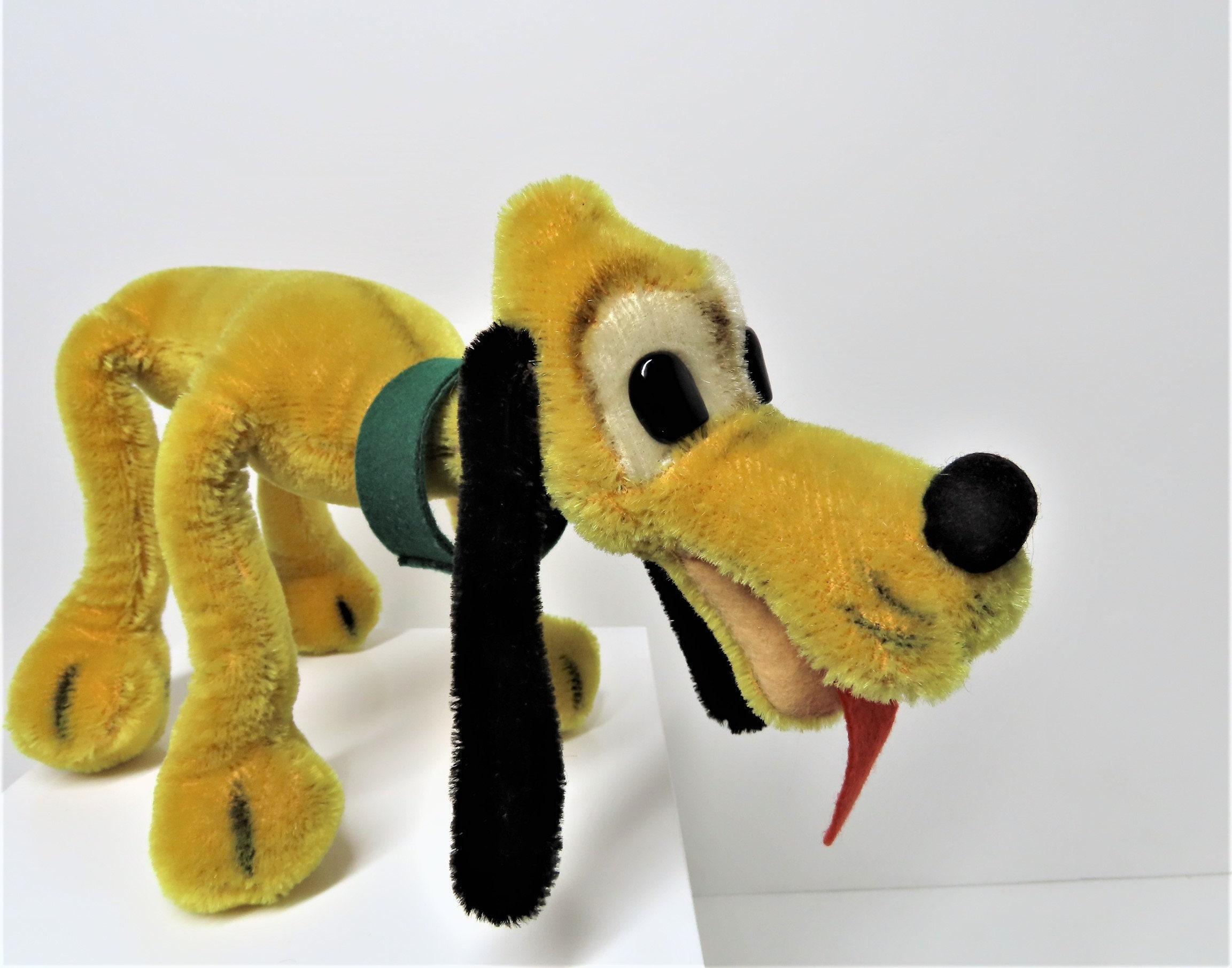 Vintage 1950s Schuco Pluto Mohair Figure Etsy