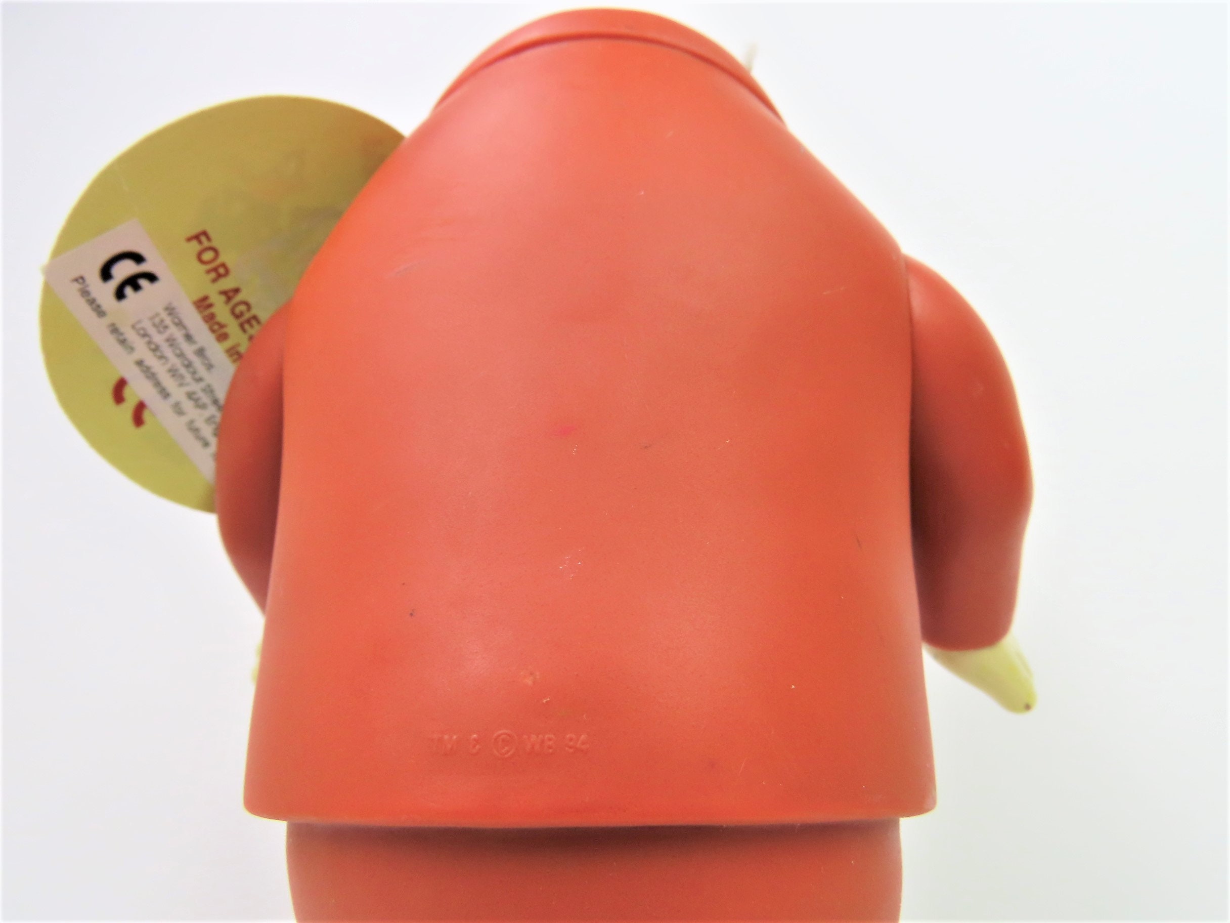 A Vintage 1994 Looney Tunes Mugsy Vinyl Collector Doll