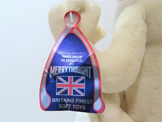 RARE!! Vintage Merrythought Large Gromit Dog Plush Toy, Adorable