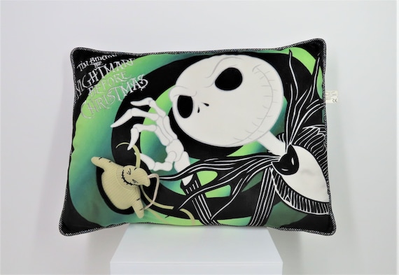 Jack top skellington cushion