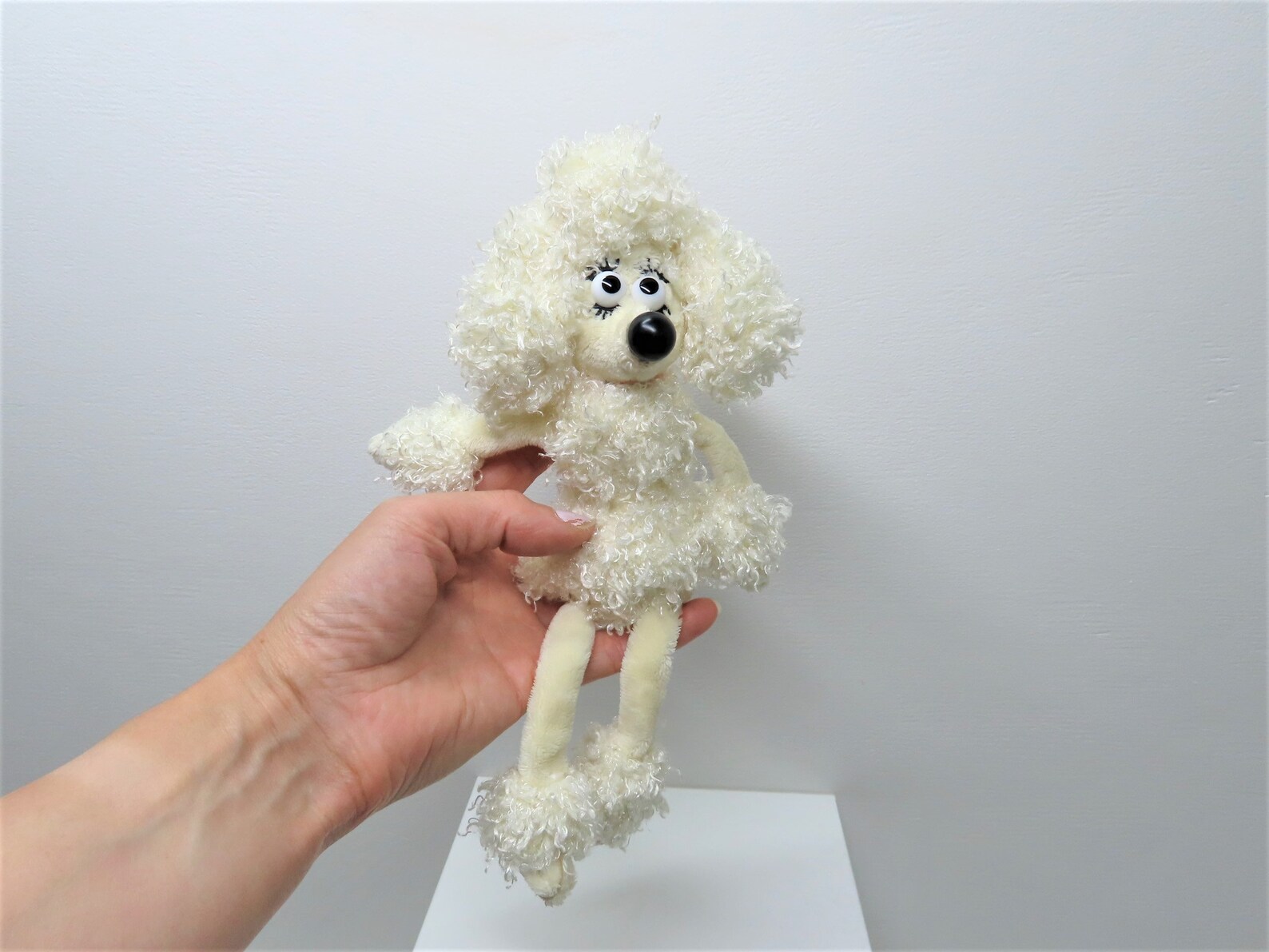 Fluffles Poodle Dog Plush Wallace and Gromit. Etsy UK