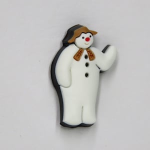 Ein Vintage 2004 Raymond Briggs The Snowman Pin.