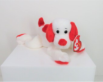 ヴィンテージの TY Beanie Babies 犬のぬいぐるみ、Honey-Bun