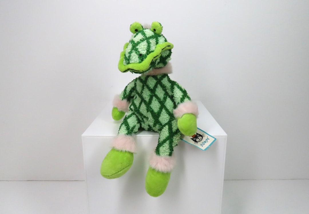 Jellycat Riff Ruff A Vintage Jellycat Riff Ruff Crocodile Small Soft Toy, With Swing Tag ...