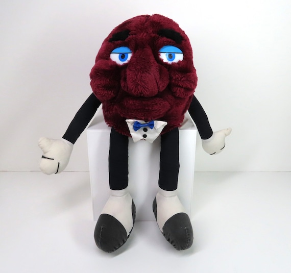 A Vintage 1988 Large California Raisins Soft Plush Toy