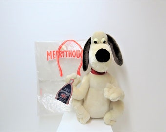 RARE!!  Vintage Merrythought large Gromit dog plush toy, adorable!