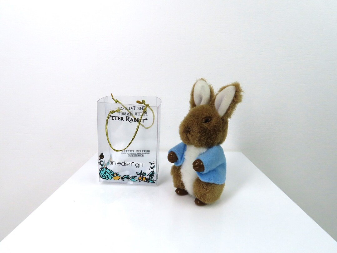 A Gorgeous Vintage 1989 Tiny Peter Rabbit Toy Figure by Eden, Beatrix ...
