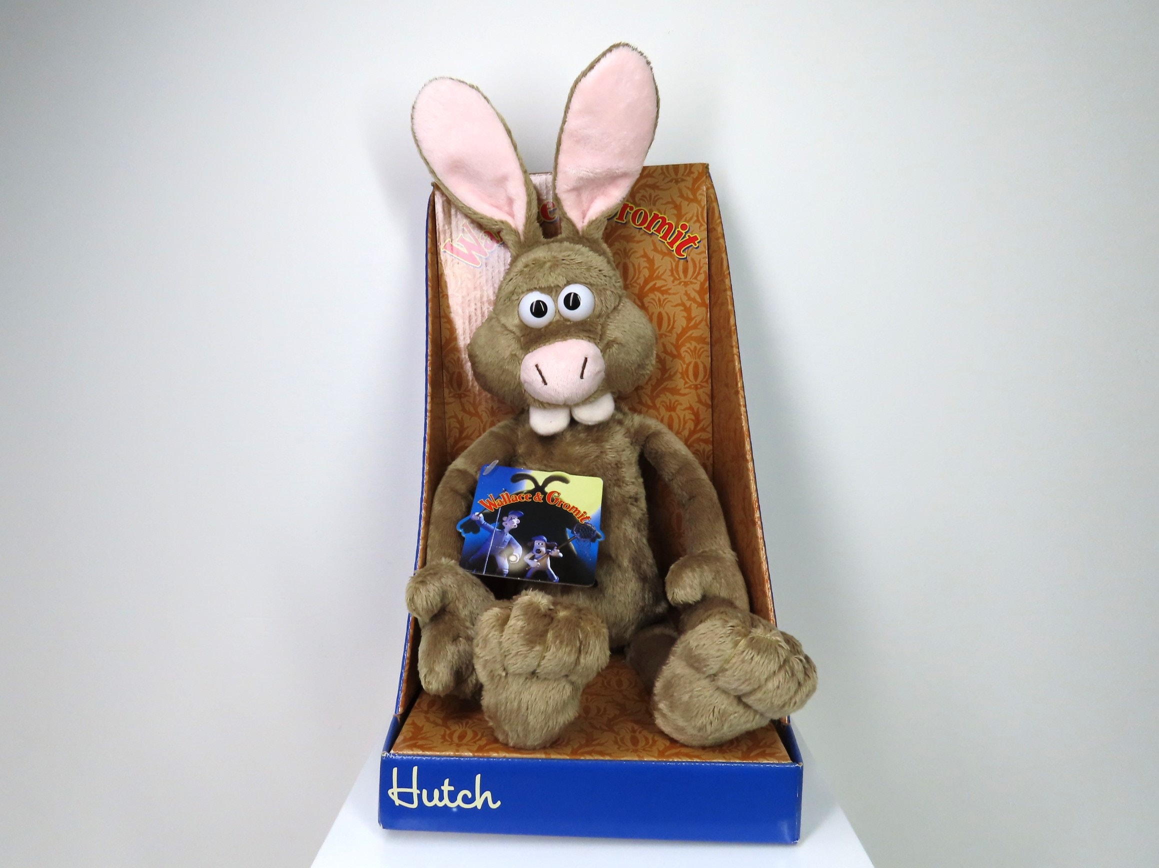 A Vintage Hutch Rabbit Soft Toy Curse of the Were Rabbit Wallace and Gromit Rabbit. Etsy