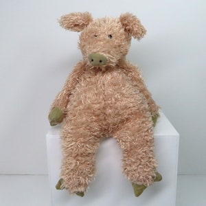 ジェリーキャット ハリネズミ ビンテージ2000 A Vintage Early 2000 Jellycat Large Bunglie Pig. - Etsy
