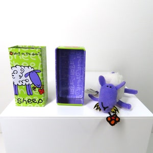 A vintage 2003 Bang on the Door Tiny tins sheep mini toy....gorgeous and so cute!!