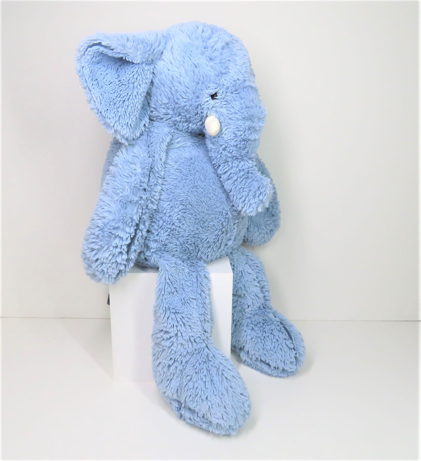 A Large 27 Jellycat Piper Blue Elephant Soft Toy Plush. Etsy