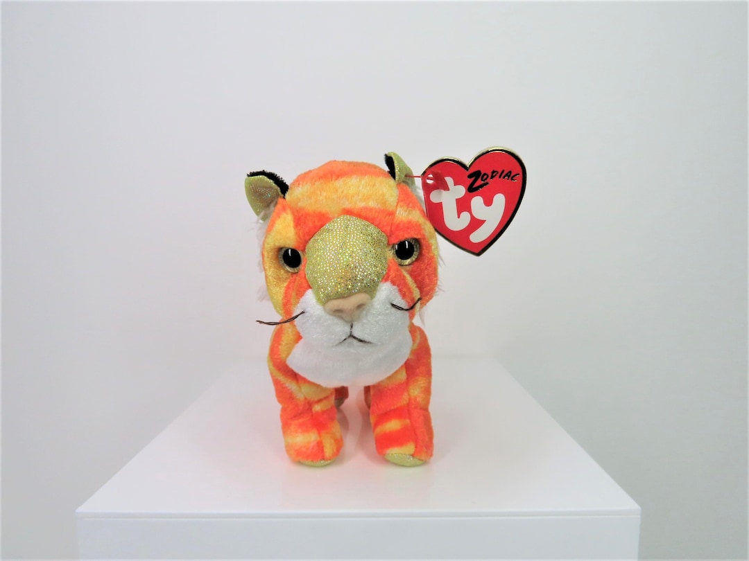 Plush Zodiac Tiger Beanie Baby Value Ty Beanie Baby Zodiac Tiger (5in)