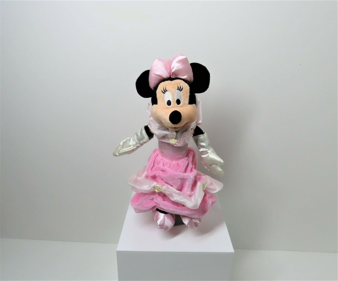 Minnie Mouse Princess Plush Toy - Etsy UK