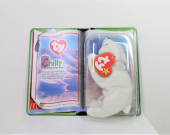 Chilly the polar bear beanie baby sale